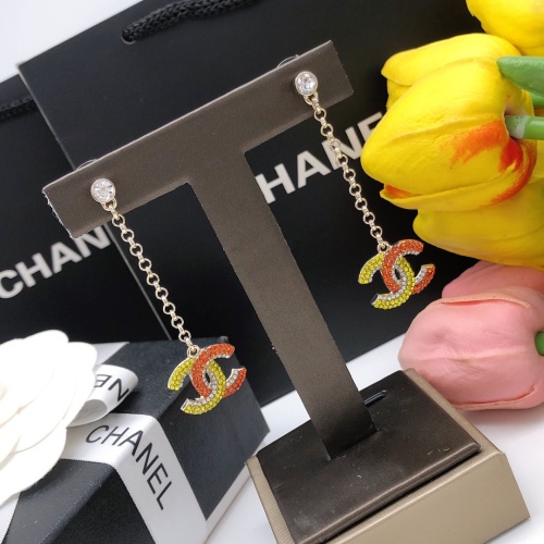 Replica Chanel Earrings For Women #1238560 $29.00 USD for Wholesale