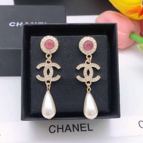 Chanel Earrings For Women #1238563 $29.00 USD, Wholesale Replica Chanel Earrings