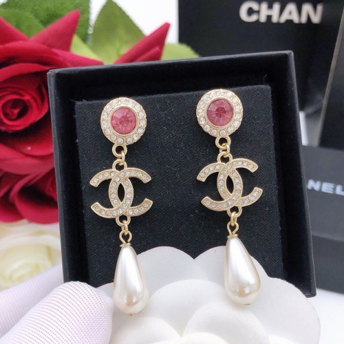 Replica Chanel Earrings For Women #1238563 $29.00 USD for Wholesale