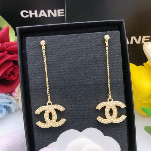 Chanel Earrings For Women #1238565 $29.00 USD, Wholesale Replica Chanel Earrings