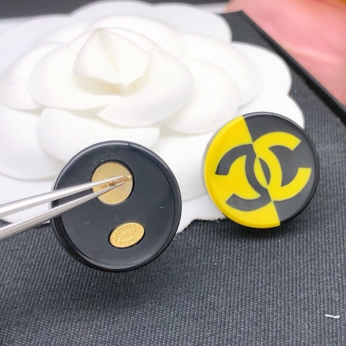 Replica Chanel Earrings For Women #1238566 $27.00 USD for Wholesale