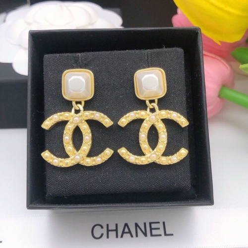 Chanel Earrings For Women #1238568 $29.00 USD, Wholesale Replica Chanel Earrings