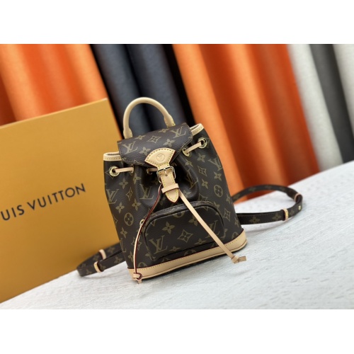 Louis Vuitton AAA Quality Backpacks For Women #1238624 $85.00 USD, Wholesale Replica Louis Vuitton AAA Quality Backpacks