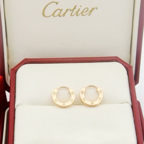 Cartier Earrings For Women #1238634 $25.00 USD, Wholesale Replica Cartier Earrings