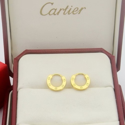 Cartier Earrings For Women #1238635 $25.00 USD, Wholesale Replica Cartier Earrings