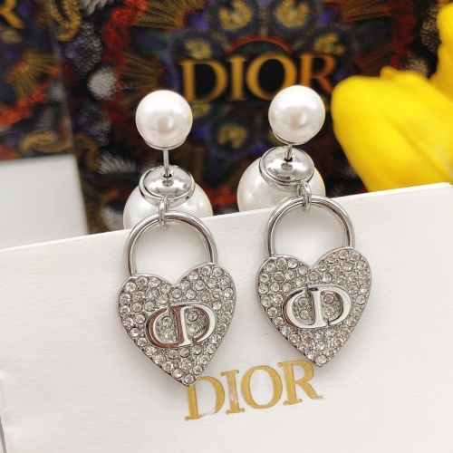 Christian Dior Earrings For Women #1238673 $27.00 USD, Wholesale Replica Christian Dior Earrings