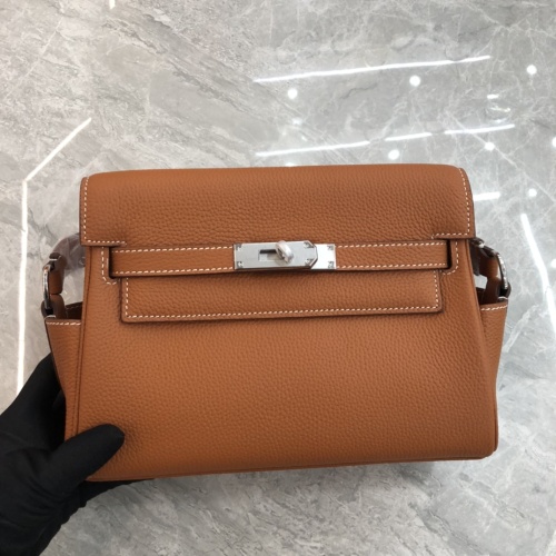 Replica Hermes AAA Quality Messenger Bags For Women #1238675 $96.00 USD for Wholesale