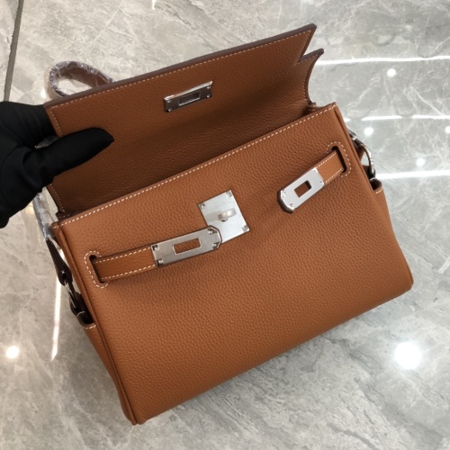 Replica Hermes AAA Quality Messenger Bags For Women #1238675 $96.00 USD for Wholesale