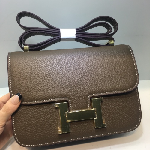 Replica Hermes AAA Quality Messenger Bags For Women #1238678 $92.00 USD for Wholesale