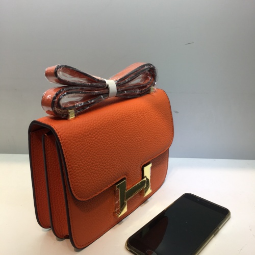 Replica Hermes AAA Quality Messenger Bags For Women #1238681 $92.00 USD for Wholesale