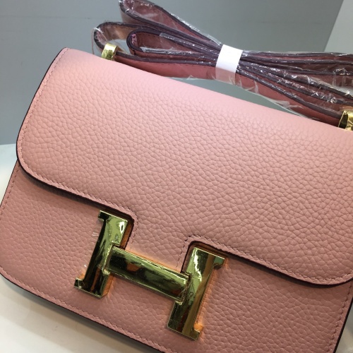 Replica Hermes AAA Quality Messenger Bags For Women #1238682 $92.00 USD for Wholesale