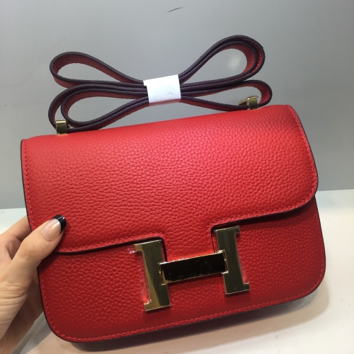 Replica Hermes AAA Quality Messenger Bags For Women #1238683 $92.00 USD for Wholesale