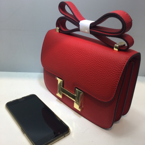 Replica Hermes AAA Quality Messenger Bags For Women #1238683 $92.00 USD for Wholesale