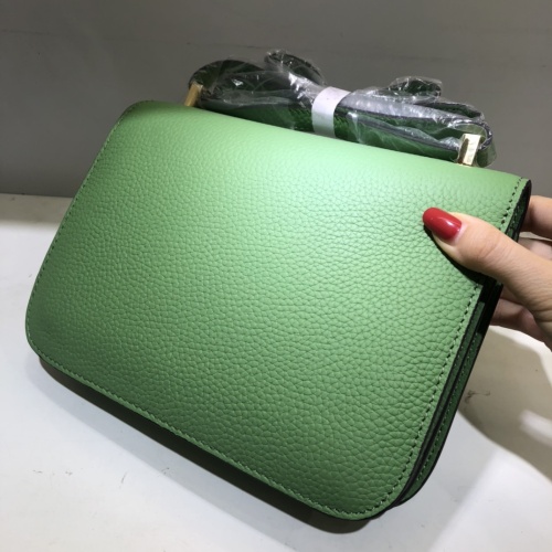 Replica Hermes AAA Quality Messenger Bags For Women #1238684 $92.00 USD for Wholesale