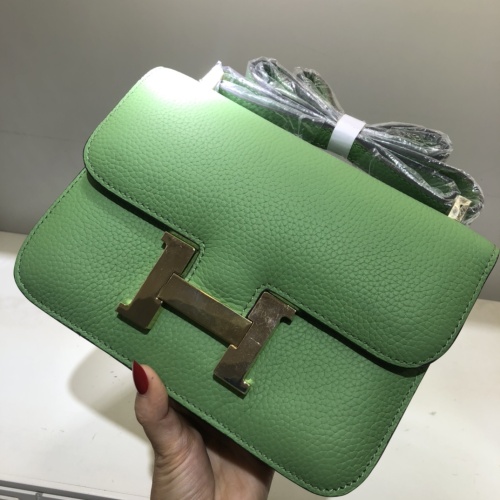 Replica Hermes AAA Quality Messenger Bags For Women #1238684 $92.00 USD for Wholesale