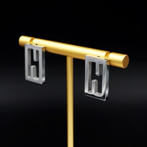 Replica Fendi Earrings For Women #1238700 $23.00 USD for Wholesale