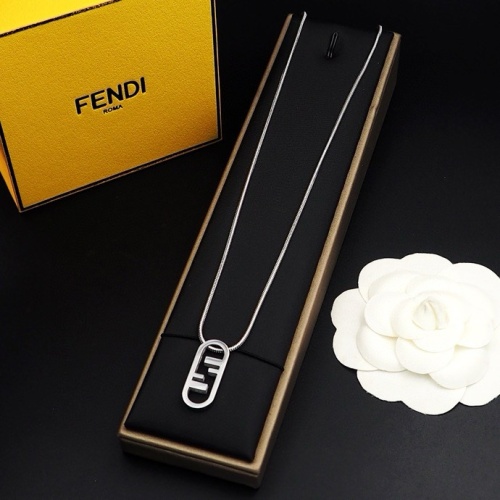 Replica Fendi Necklaces #1238728 $25.00 USD for Wholesale