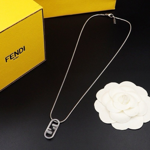 Replica Fendi Necklaces #1238728 $25.00 USD for Wholesale