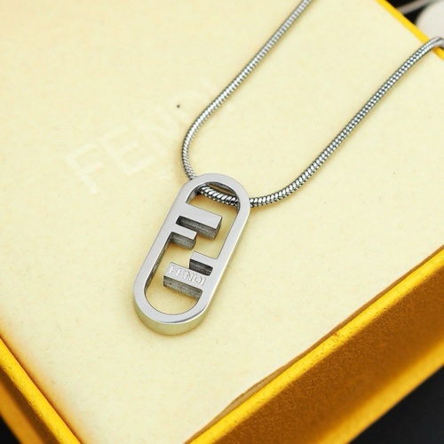 Replica Fendi Necklaces #1238728 $25.00 USD for Wholesale