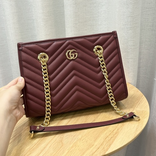 Replica Gucci AAA Quality Shoulder Bags For Women #1238729 $80.00 USD for Wholesale