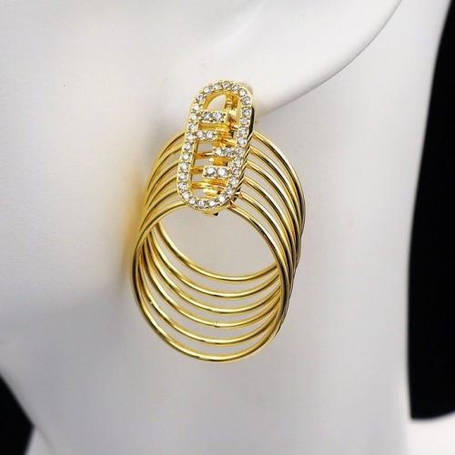 Replica Fendi Earrings For Women #1238740 $27.00 USD for Wholesale