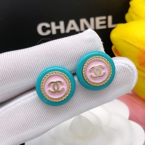 Replica Chanel Earrings For Women #1238752 $27.00 USD for Wholesale