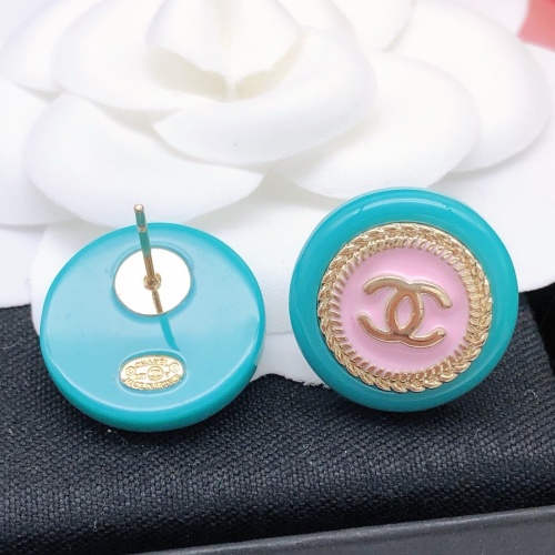 Replica Chanel Earrings For Women #1238752 $27.00 USD for Wholesale