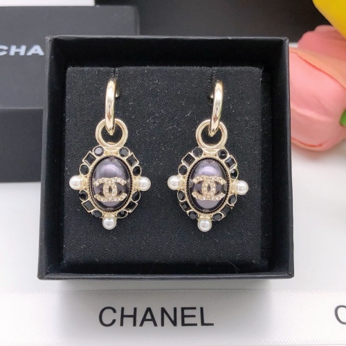 Chanel Earrings For Women #1238753 $32.00 USD, Wholesale Replica Chanel Earrings