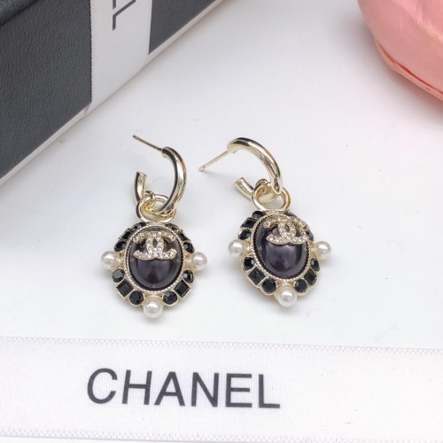 Replica Chanel Earrings For Women #1238753 $32.00 USD for Wholesale