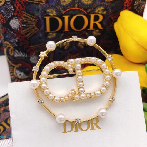 Christian Dior Brooches For Women #1238766 $27.00 USD, Wholesale Replica Christian Dior Brooches