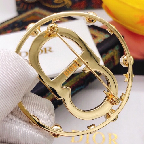 Replica Christian Dior Brooches For Women #1238766 $27.00 USD for Wholesale