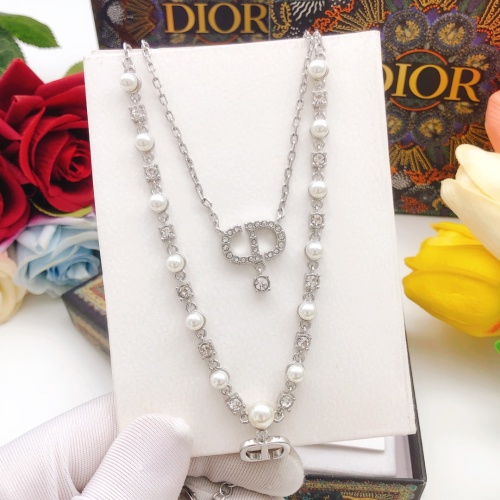 Replica Christian Dior Necklaces For Women #1238770 $36.00 USD for Wholesale