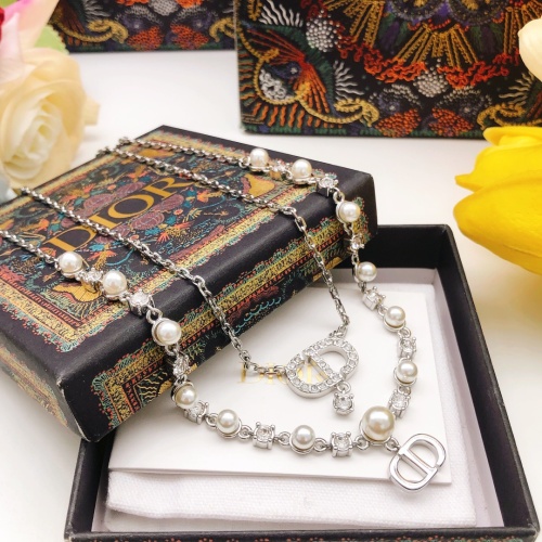 Replica Christian Dior Necklaces For Women #1238770 $36.00 USD for Wholesale