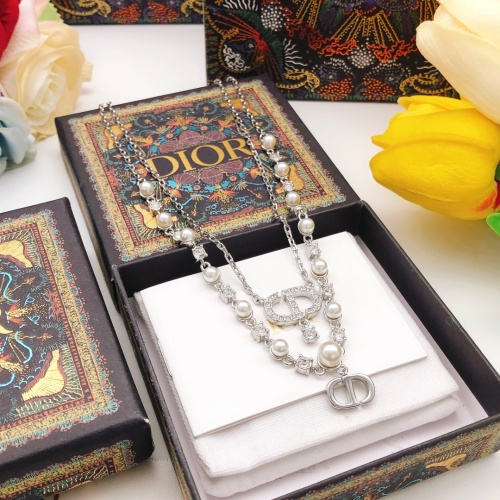 Replica Christian Dior Necklaces For Women #1238770 $36.00 USD for Wholesale