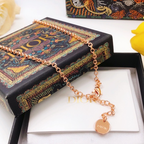 Replica Christian Dior Necklaces #1238777 $32.00 USD for Wholesale