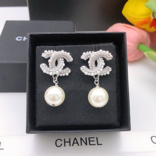 Chanel Earrings For Women #1238813 $27.00 USD, Wholesale Replica Chanel Earrings