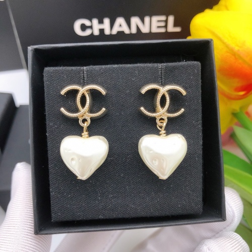 Replica Chanel Earrings For Women #1238815 $27.00 USD for Wholesale