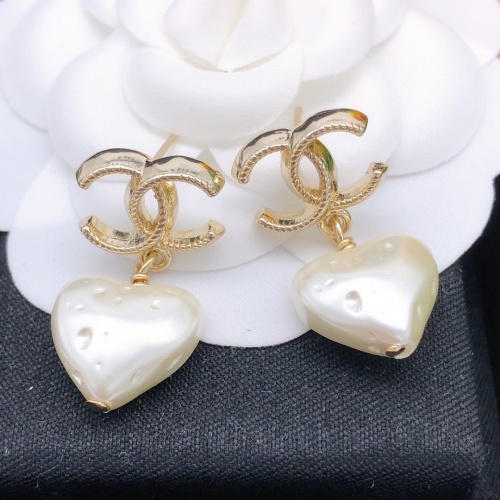 Replica Chanel Earrings For Women #1238815 $27.00 USD for Wholesale