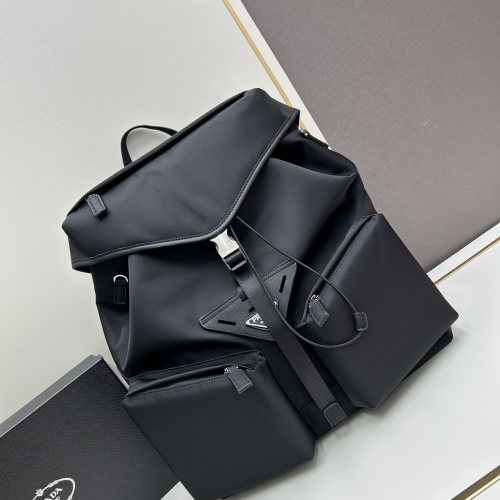 Prada AAA Man Backpacks #1238816 $100.00 USD, Wholesale Replica Prada AAA Man Backpacks