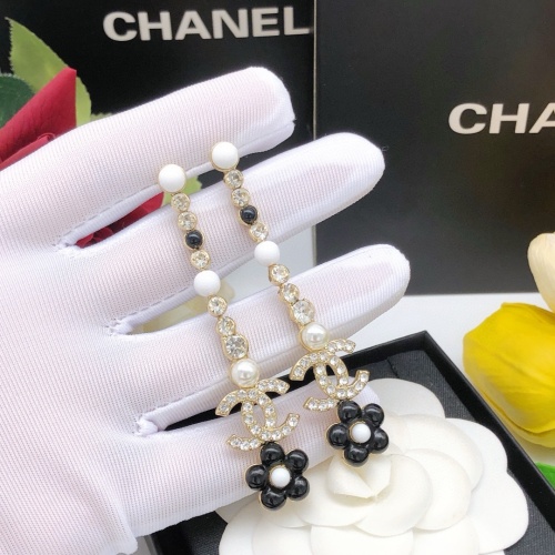 Replica Chanel Earrings For Women #1238818 $29.00 USD for Wholesale