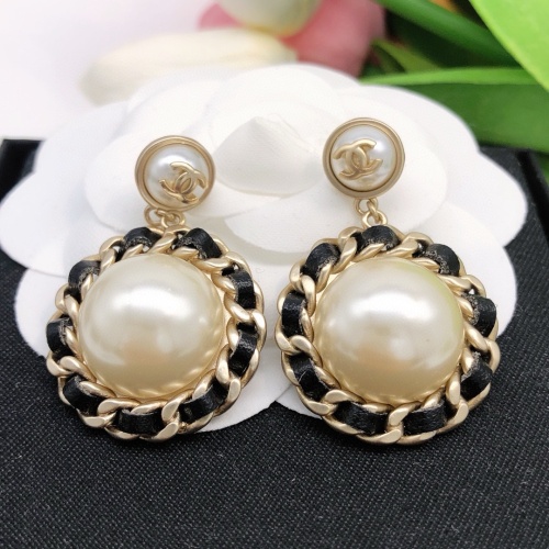 Replica Chanel Earrings For Women #1238820 $29.00 USD for Wholesale