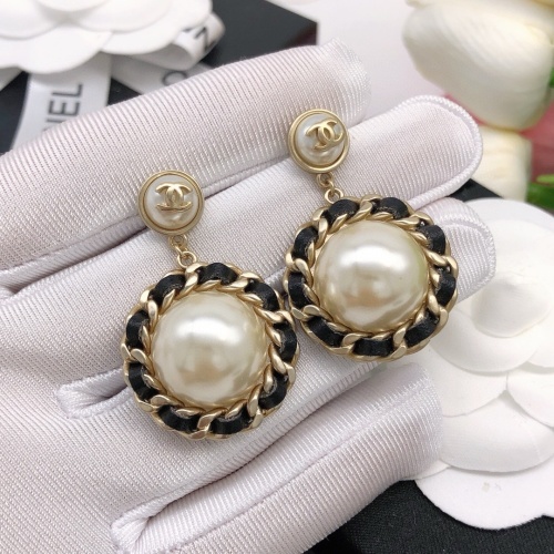 Replica Chanel Earrings For Women #1238820 $29.00 USD for Wholesale