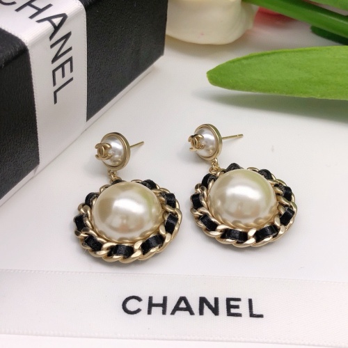 Replica Chanel Earrings For Women #1238820 $29.00 USD for Wholesale