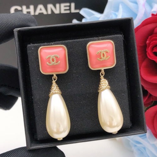 Chanel Earrings For Women #1238821 $29.00 USD, Wholesale Replica Chanel Earrings