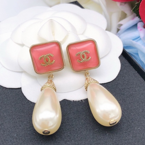 Replica Chanel Earrings For Women #1238821 $29.00 USD for Wholesale