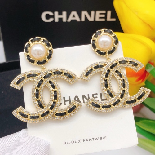 Replica Chanel Earrings For Women #1238825 $32.00 USD for Wholesale