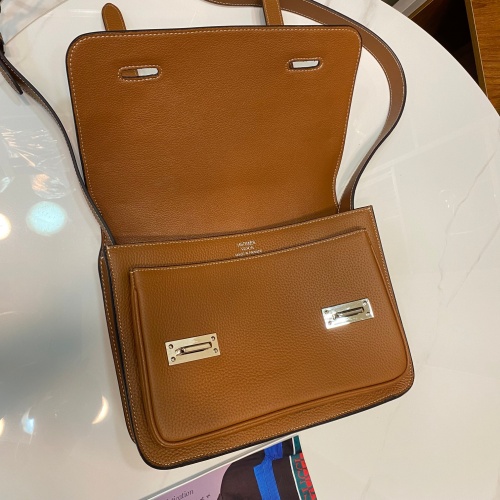 Replica Hermes AAA Man Messenger Bags #1238827 $185.00 USD for Wholesale