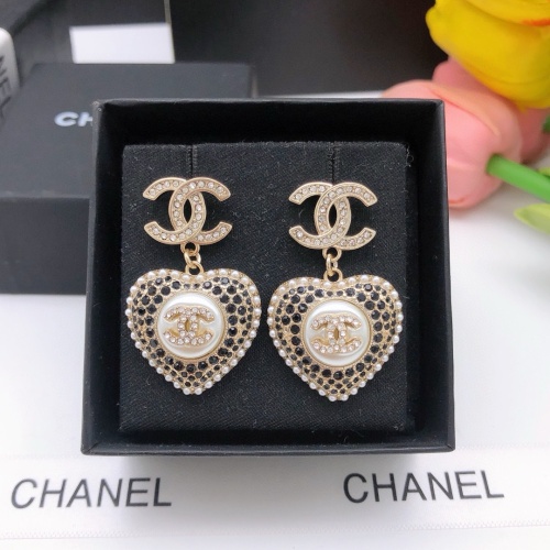 Replica Chanel Earrings For Women #1238829 $29.00 USD for Wholesale