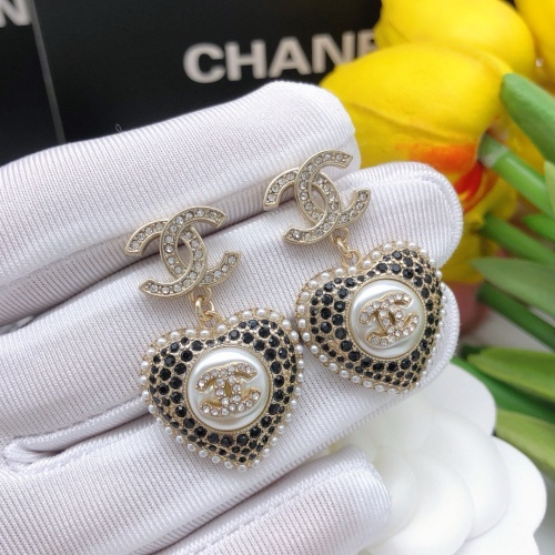 Replica Chanel Earrings For Women #1238829 $29.00 USD for Wholesale