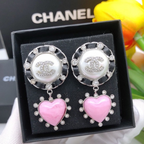 Replica Chanel Earrings For Women #1238831 $29.00 USD for Wholesale